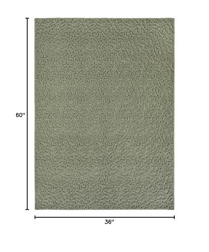 Tapete Garland Rug Ivy 3 x 5 pies Verde Salvia miniatura 3