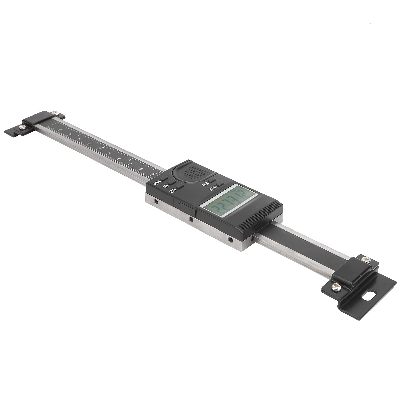 Fafeicy Pied à Coulisse Numérique Vertical de 0-150 Mm, Outil de Mesure de Règle Linéaire à Lecture LCD, Peut être Connecté à la Ligne de Données pour Terminer la Mesure à Distance