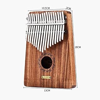 WYKDL Kalimba, 17 Clé Kalimba Pouce Piano, bois d’acajou Instrument de musique Finger Piano avec Tuning Marteau for les… - Les Beatles, Paul McCartney, John Lennon, RIngo Starr, George Harrison WYKDL Kalimba, 17 Clé Kalimba Pouce Piano, bois d'acajou Instrument de musique Finger Piano avec Tuning Marteau for les… – Image 2