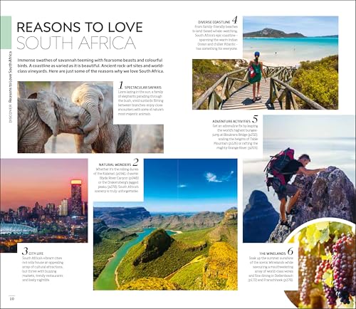 Image of DK South Africa: Must-See Sights. Culture & History. Detailed Maps & Tours. Covers Cape Town, Kruger National Park, & more (Travel Guide)