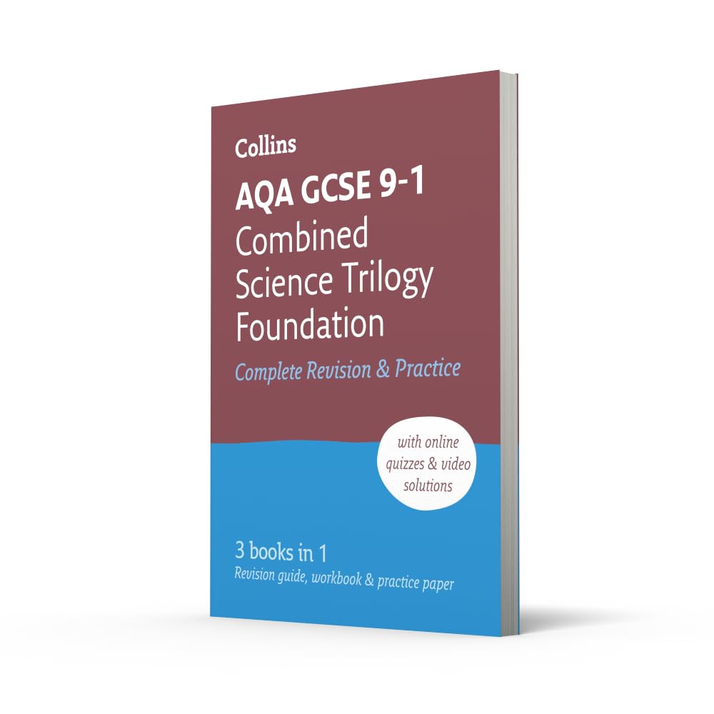 AQA GCSE 9-1 Combined Science Foundation Complete Revision and Practice: Ideal for the 2026 and 2027 exams includes online edition, quizzes and video solutions (Collins GCSE Grade 9-1 Revision)