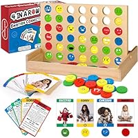 Garybank Social Emotional Learning Activities for Kids, Feelings Connect Game w/56 Emotion Cards, Play Therapy Toys for School Counselors, Social Coping Skills for Children, Teacher Office Must Haves