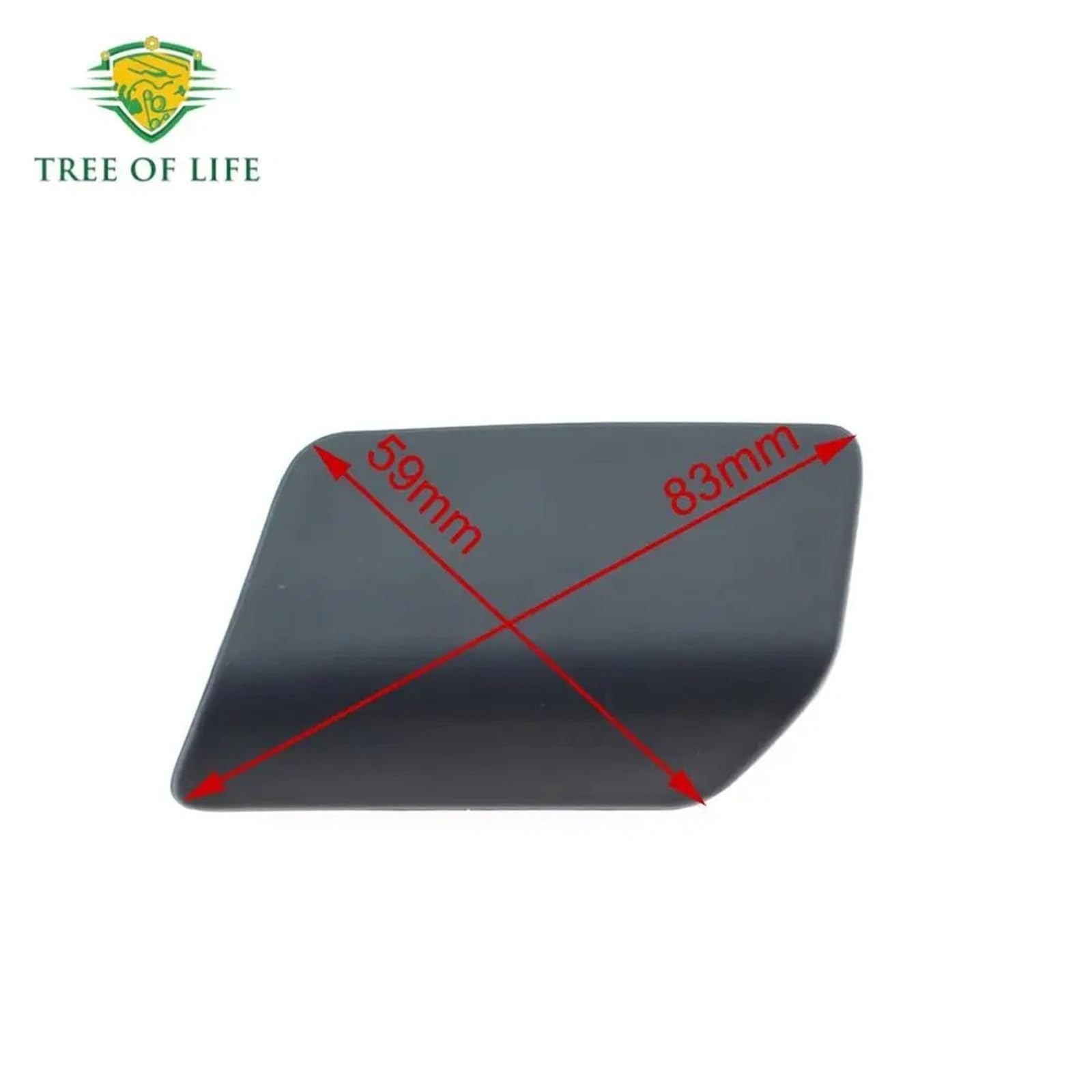 Bouchons Buse Pulvérisation Phare Pour VW Pour Golf 5 2003-2008 Couvercle Buse Lave-phare Avant Bouchon Jet Deau Phare(RIGHT)