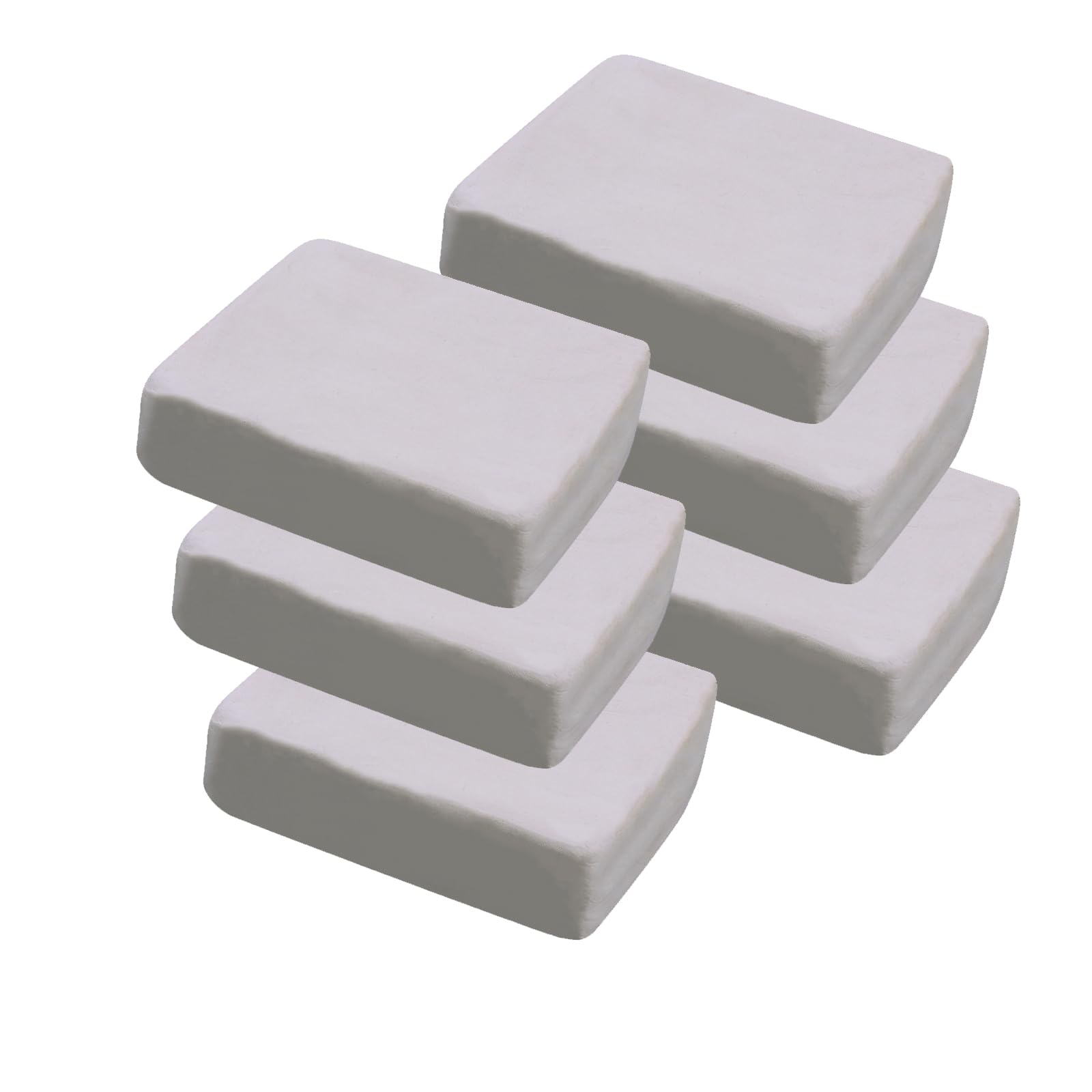 6 lb White Natural Air-Dry Clay;Ideal for Wheel Throwing,Hand Building,Sculpting;Great for All Skill Levels;Whiteware Clay