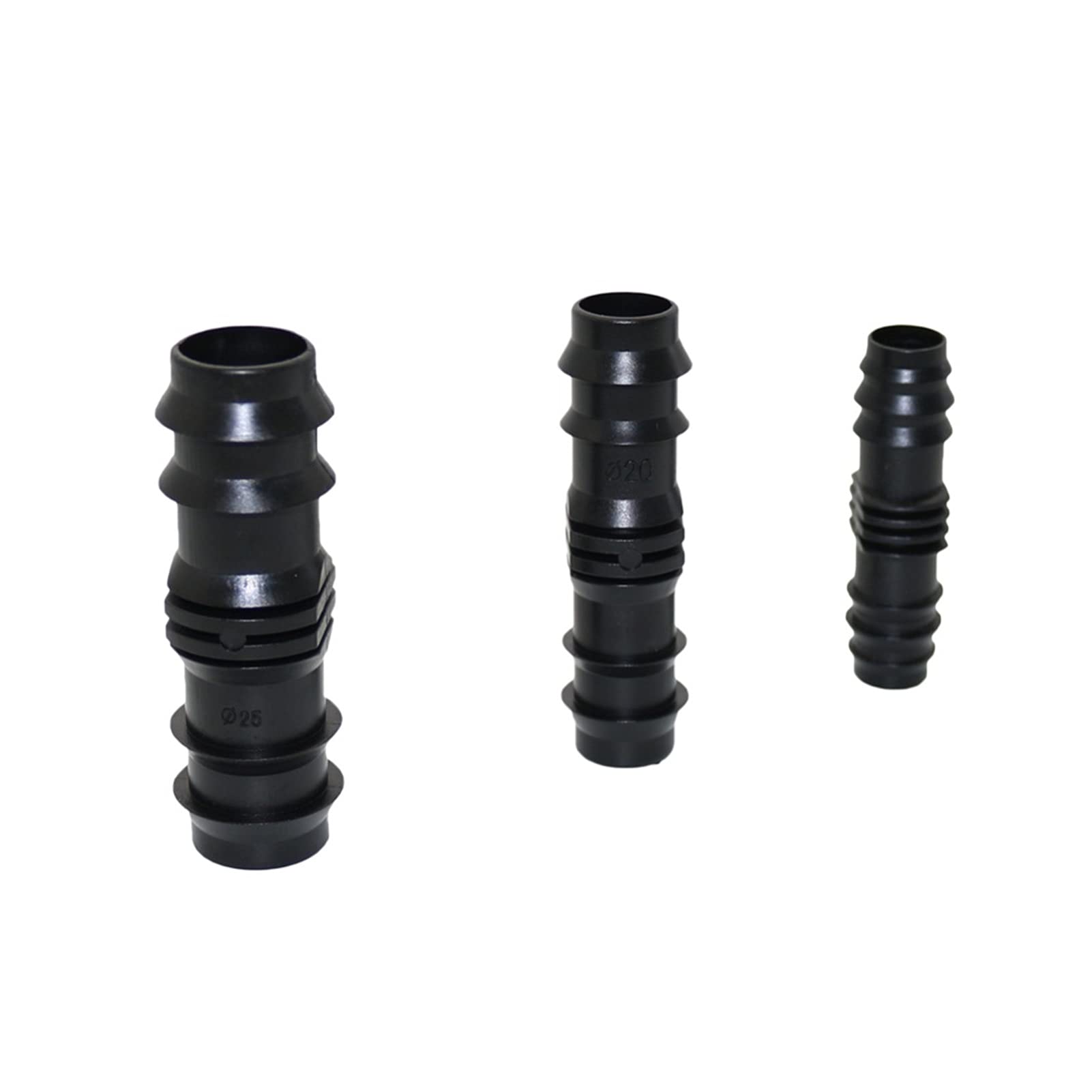 Garden Plumbing DN16, DN20, DN25 Straight Pipe Joint Hose Greenhouse Garden Irrigation System Pipe Fittings Pipe Fitting 20 (Color : DN16)