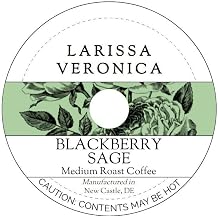 Blackberry Sage Medium Roast Coffee Single Serve K-Cup Pods Gourmet, Naturally Flavored, Whole Coffee Beans 12 pods, ZIN 575176 - 2 Pack