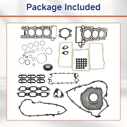 Image of GXYWADY Engine Cylinder Head Gasket Set AJ126 Replacement for Jaguar XE XJ F-Type Land Rover 3.0L V6