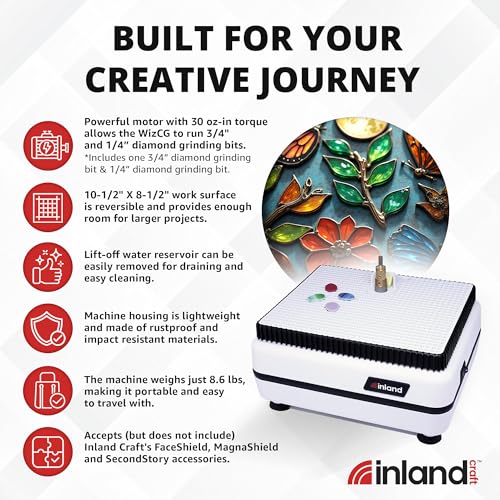 Inland Craft WizCG Glass Grinder