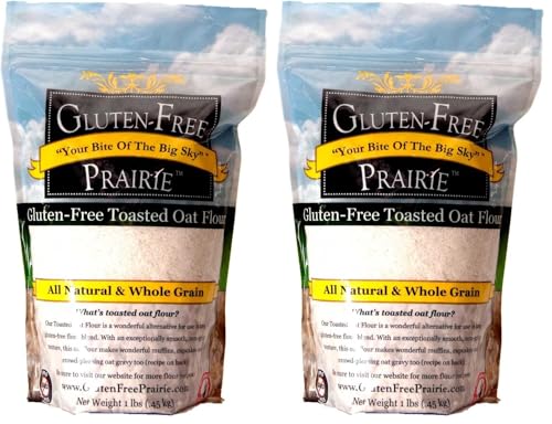 Gluten-Free Prairie Toasted Oat Flour, Certified Gluten Free Purity Protocol, Non-GMO, Vegan, 1 Pound (Pack of 2) image 3