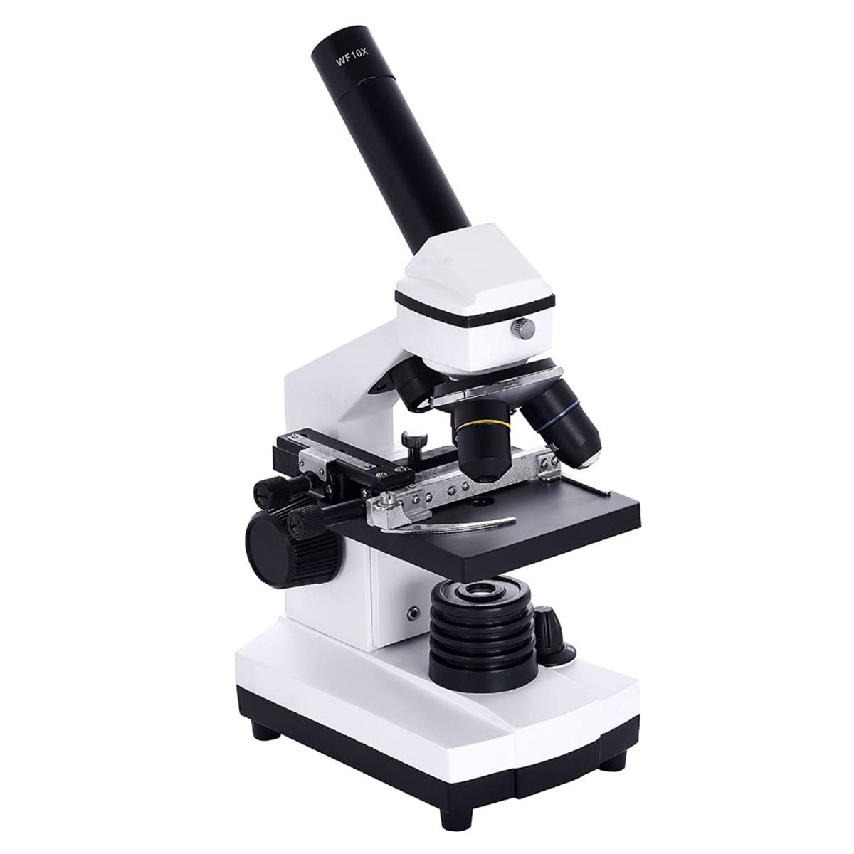 Microscope 40X-640X Monocular Biological Microscopes