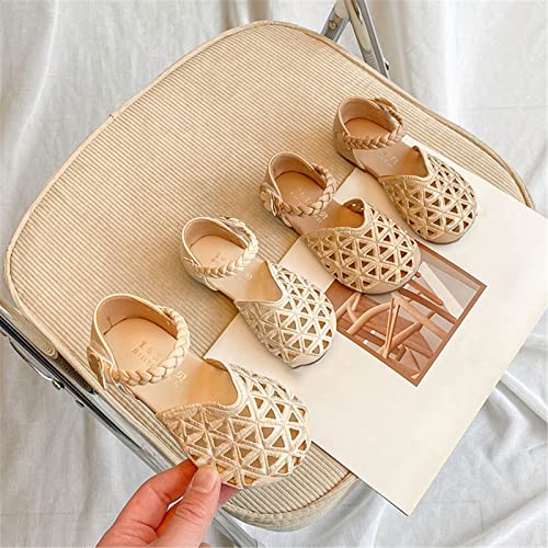Girls Sandals Mesh Design Sandals Flower Flat Sandals Summer Dress Shoes Knitted Sandals Jelly Sandals for Toddler Girls2