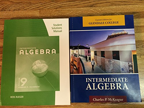Intermediate Algebra: Glendale Community Colleg... 1111752052 Book Cover