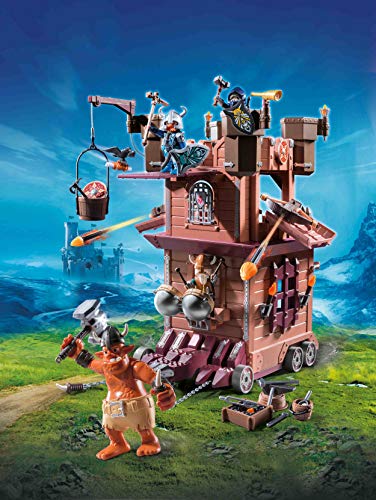 Playmobil Mobile Dwarf Fortress The Mobile Dwarf Fortress is a brand new playmobil set in the Knights line
