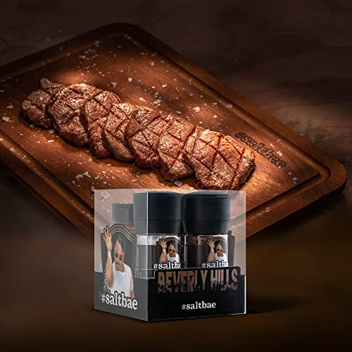 SaltBae Beverly Hills Salt & Seasonings gourmet set, 4 pcs high quality seasonings for any cook or grillmaster - Image 4