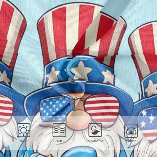 Cute Gnomes American Light Blue Girls Underwear Toddlers 2t Cotton Panties for Girl Pattern Kids Undies Briefs3