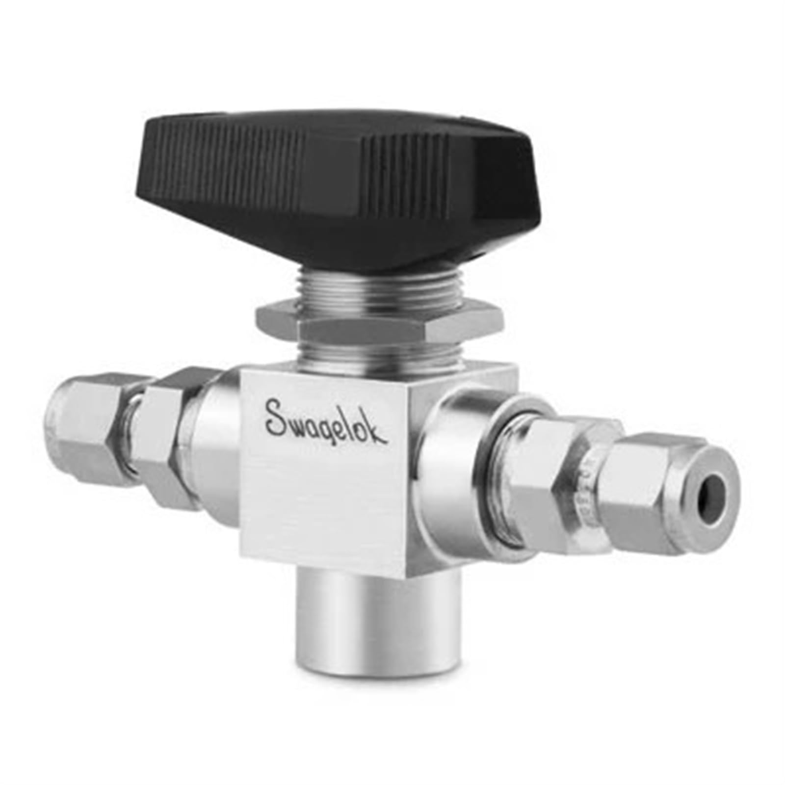 Amazon.com: SS-83XKS6 83 High Pressure Three-Way Ball Valve 3/8in