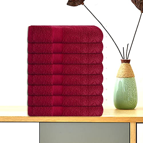 Drap de bain absorbant coton doux framboise pour éliminer la sensation de froid - 2