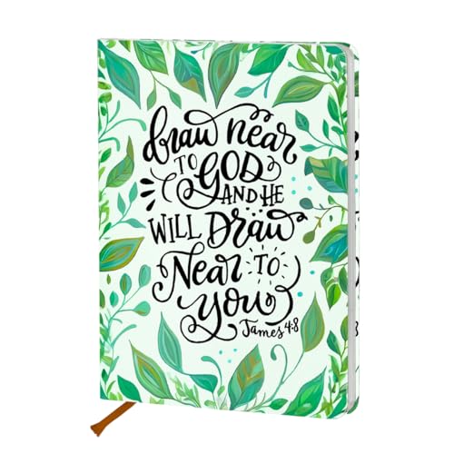 Diario cristiano para mujer perfecto para anotaciones de la biblia