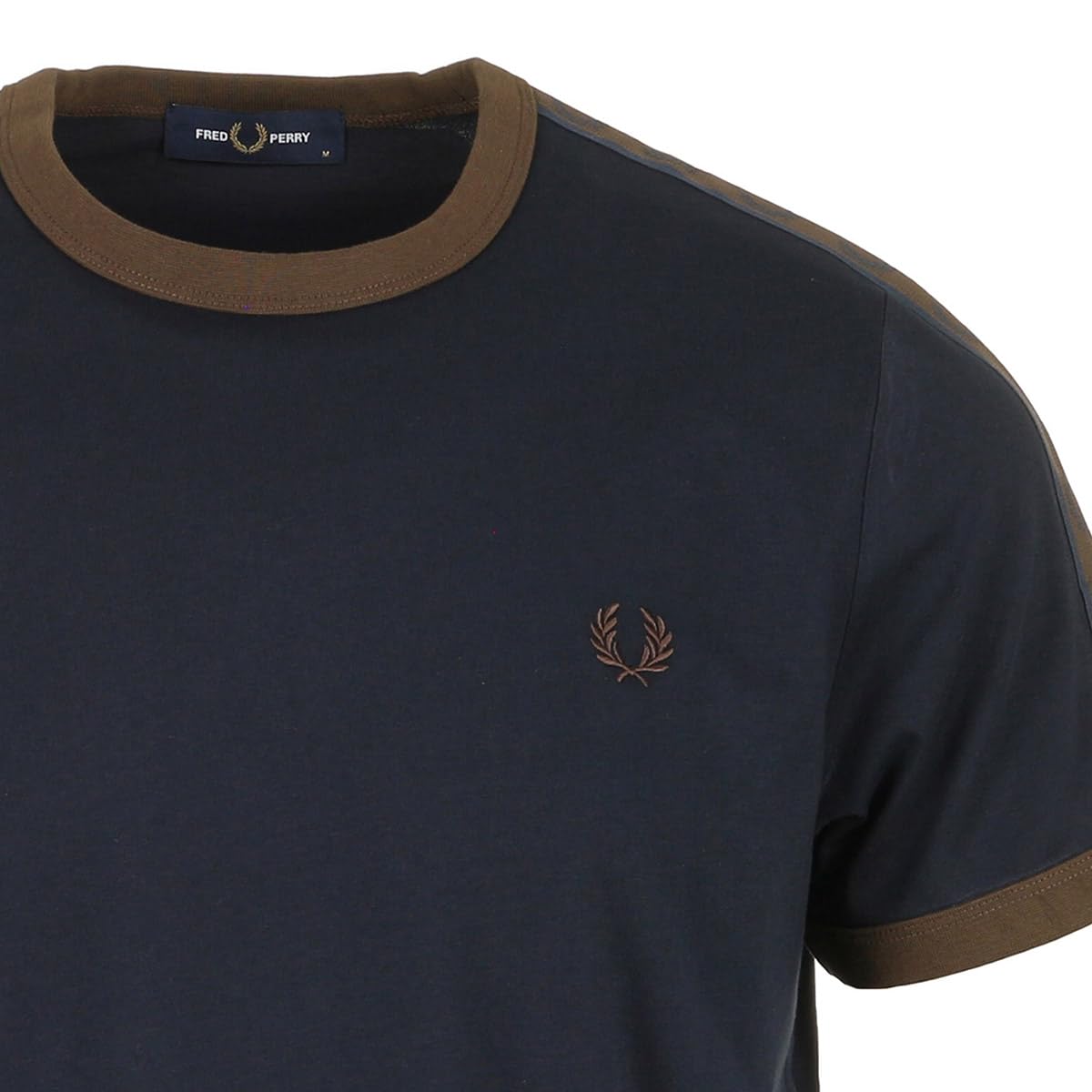 Fred Perry Contrast Tape Ringer - Camiseta para hombre