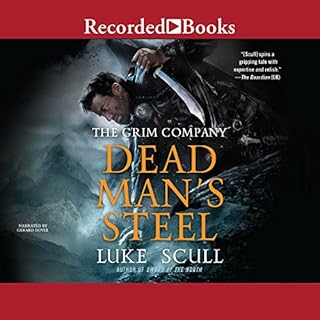 Dead Man's Steel Audiolibro Por Luke Scull arte de portada