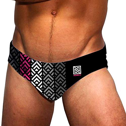 Swim Secure Bañador Hombre maorí Pink Ideal natación Waterpolo, triatlón (2XL)