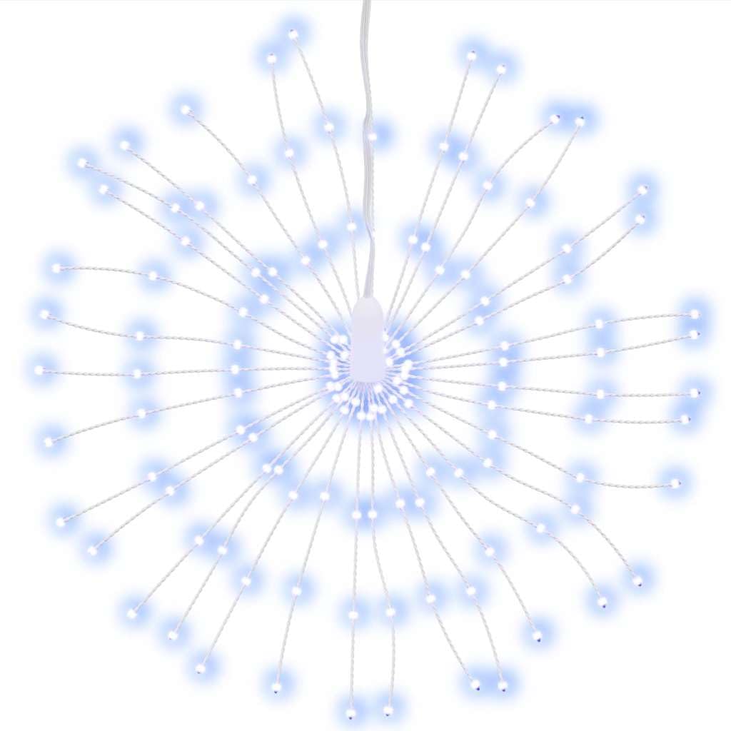 Luci Galassia con Telecomando Timer IP44 Impermeabile per Esterni e Interni, 35 Fili 140 LED Bianco Freddo, 8 Effetti Luminosi, 4 Luci Natalizie con Telecomando, Decorazioni