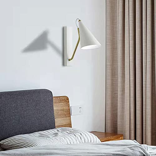 Luces nórdicas de dormitorio modernas y apliques de pared LED para pasillo y estudio 3