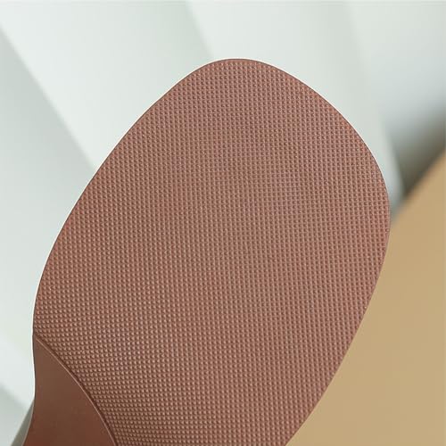 Women's Leather Chunky High Heels Penny Loafers Mid Stacked Heel Square Closed Toe Slip On Dress Uniform Oxfords Vintage Classic Comfortable Work Office Pumps Elegant Party Dress Shoes4