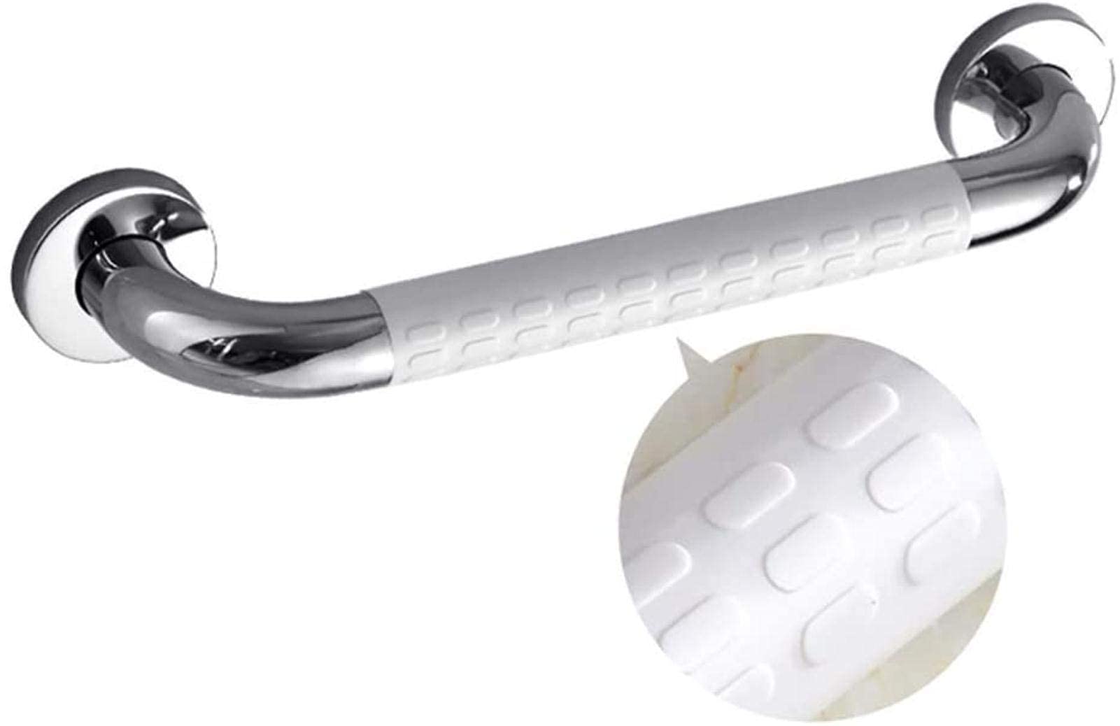 Fkxsxaz Women's White Grab Bars Bar, Rails,Elderly Pregnant With Disabilities, Safety Non-Slip Barrier-Free Bathroom Handrail, Bathtub, Toilet, Kitchen Accessories,Wh,-48Cm