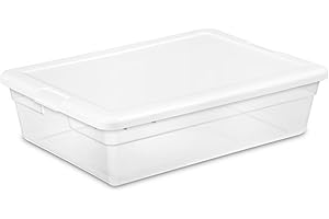 Exceptional Under Bed Plastic Storage Bins with Lids