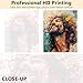 Jesus Paint by Numbers Kit for Adults, Jesus Christ Portrait Savior Face DIY Paint by Numbers, Modern Colorful Religious Colorful Art Paint by Numbers Kit for Adults Canvas Arts and Craft 16x20 Inch