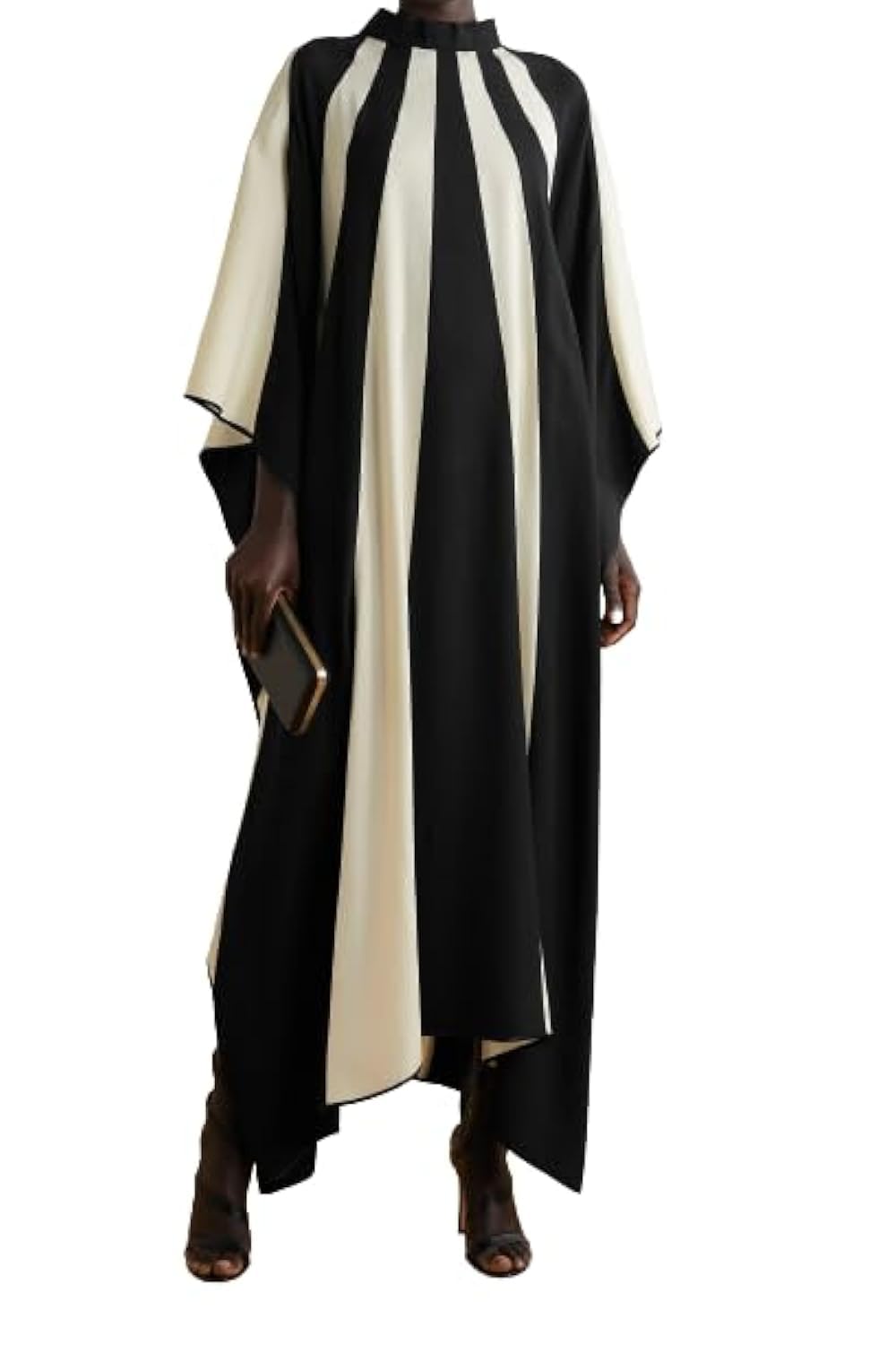 GenericWomen Long Ankle Length Casual Wear Satin Silk Printed Kaftan, Beach Wear Kaftan, Caftan, Printed Kaftan Long Printed Kaftan