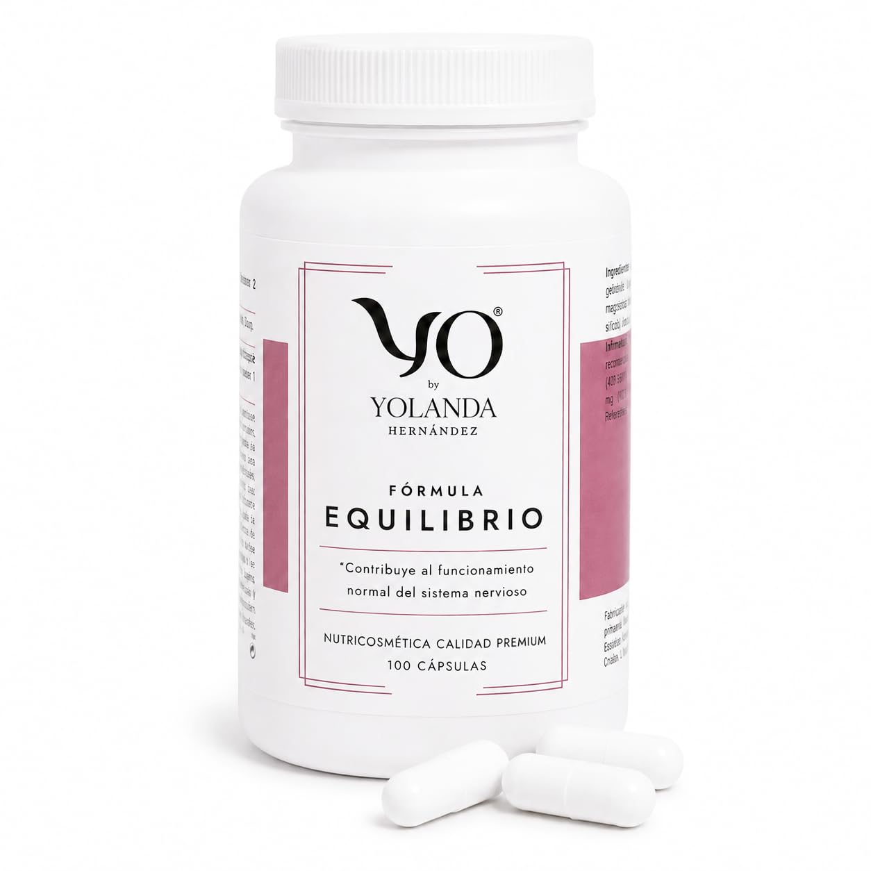 YO Fórmula Equilibrio | Magnesio Bisglicinato con Vitamina B6 | Alta Biodisponibilidad y Absorción | Relajación Muscular y Descanso | 100 Cápsulas Sin Gluten ni Lactosa