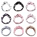 Produktbild LUONE Frauen-Haar-Band-Band, Elastisches Kopftuch Sport Haarband-Hauptband-Knoten-Stirnband, Für Mädchen Kopfbedeckung,A2
