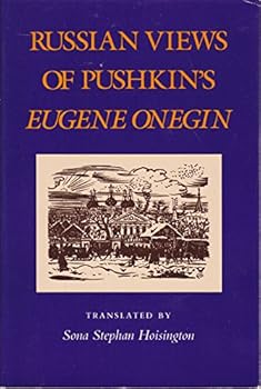 Hardcover Russian Views of Pushkin's Eugene Onegin (English and Russian Edition) Book