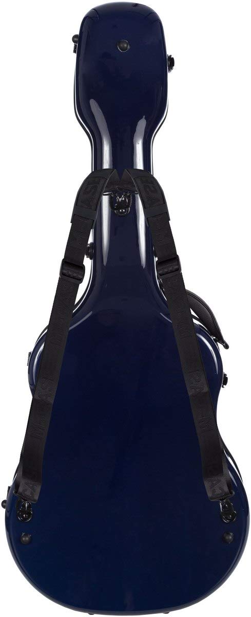 Ukształtowany Futerał na gitarę akustyczną 41” - 4/4 Fiberglass Ultra Light granatowy M-case