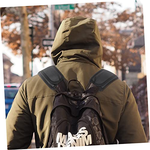 Homoyoyo 2 Unidades Alças De Ombro Almofadas Alça De Guitarra Preta Faixa De Mochila Almofada De Omb