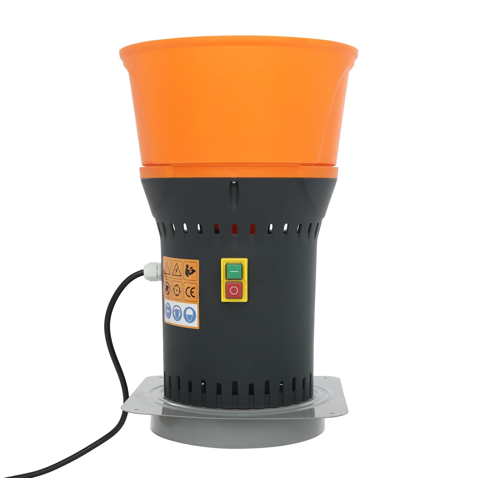 Macinino elettrico per cereali da 1300 W, con 3 misure di setacci per macinazione, 19000 giri/min, mulino elettrico per cereali, mais, grano, mangime, mulino per farina + 300 kg/h