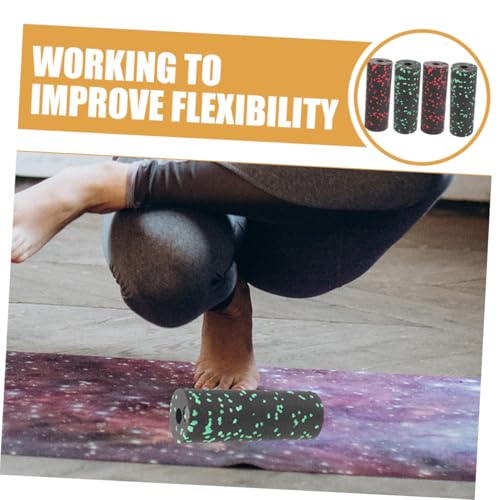 4 piezas de rodillos de espuma para relajación muscular, portátiles para fitness y masaje, alivio de tejidos profundos, entrenamiento de equilibrio y flexibilidad para entusiastas del yoga miniatura 7