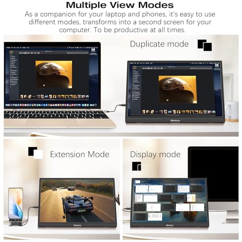 Image of Touch Screen Portable 16 Inch Full HD 1920 x 1200P HDMI USB Type-C Touchscreen Monitor HDR Eye Care, 300cd /, Plug&Play, Portable for Laptop /PC /PS4 /Xbox /Phone /Ras Pi