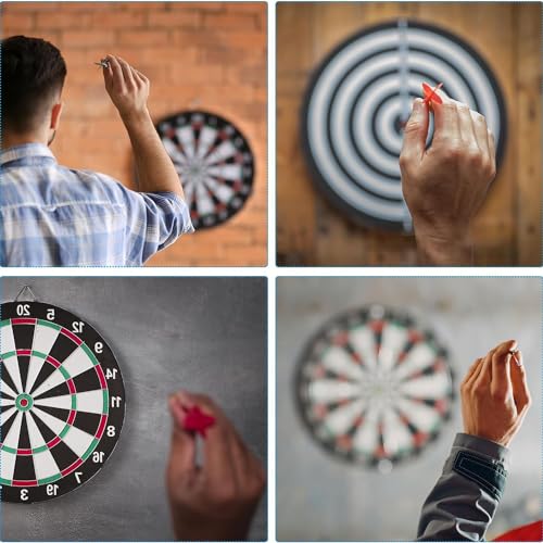 image for heyous 60PCS Dart Shaft Replacements 6mm Thread Diameter Plastic Dart 