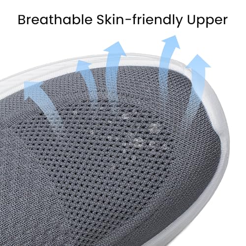 Womens Walking Shoes Slip on Tennis Shoes Non Slip Breathable Athletic Gym Workout Cross Training Sneakers4