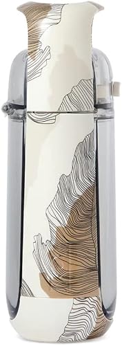 Miniatura 4 de KOR One Planet - Botella de agua Tritan de 13.5 onzas con cierre de seguridad de tapa, tapa abierta de un clic y asa de transporte ergonómica,