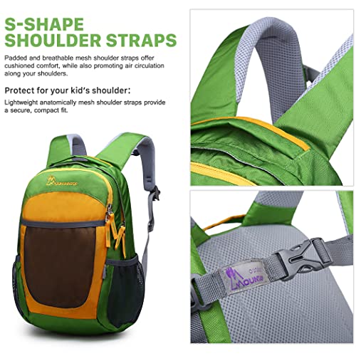 MOUNTAINTOP 8L Children Backpack,Kid School Bag Children Pre-School Rucksacks Waterproof for Boys and Girls Hiking Sport