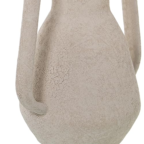 Vase en céramique beige stable pour sublimer vos fleurs