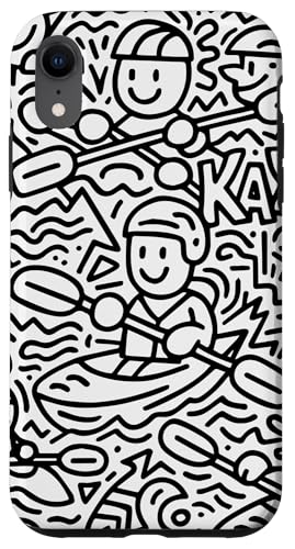 Kayak Canoes-Boat Kayaking, JbN tBbVO JbN V[JbN ނ JbN X}zP[X iPhone XR p