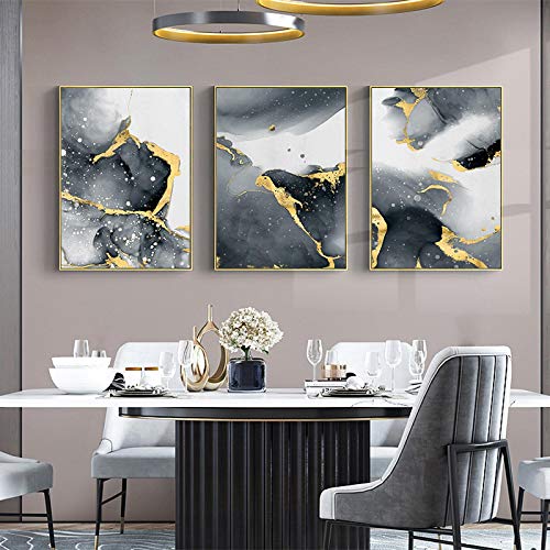 Photos murales pour salon en toile abstraite au design épuré