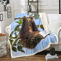 Loussiesd Coperta in pile con stampa di ghepardo selvatico in stile fauna selvatica coperta in peluche per divano o camera decorazione a tema animale coperta sfocata singola 127 x 152 cm