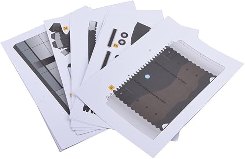 Miniatura 7 de 150 Escala USAF C-130 Hercules Transport Aircraft DIY Kit de modelo de papel artesanal para colección