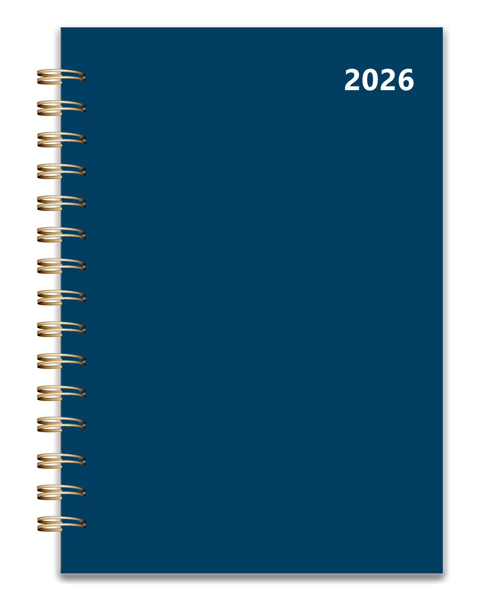 2026 Weekly and Monthly Planner, From January 2026 to December 2026, 5.5" x 8.5" Daily Planner for Productivity, Goal Setting & Time Management,
